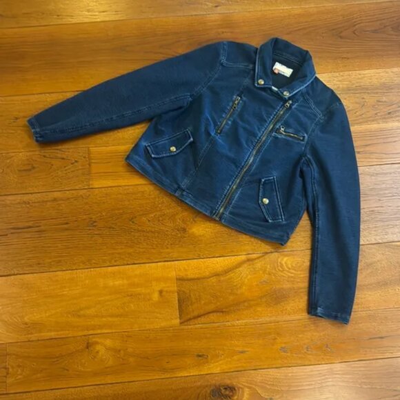 Anthropologie Pilcro Blue Jean Jacket Classic Denim Style - Picture 6 of 10